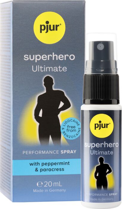 Delay Spray PJUR Superhero Ultimate - Last Longer Delay Spray PJUR Superhero Ultimate - Last Longer