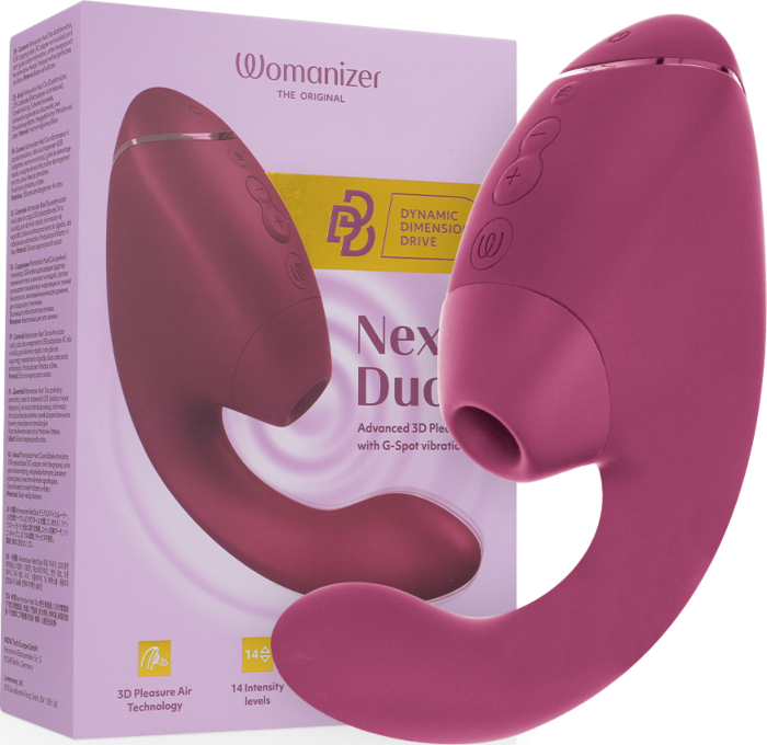 Womanizer Duo Next dual clitoral & G‑spot vibrator Womanizer Duo Next dual clitoral & G‑spot vibrator