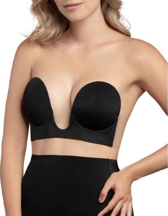 U Bra Bye Bra Black E Cup Strapless Lift U Bra Bye Bra Black E Cup Strapless Lift