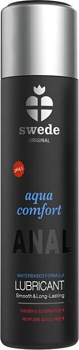 Swede Aqua Comfort Water-Based Anal Lubricant 120 ml