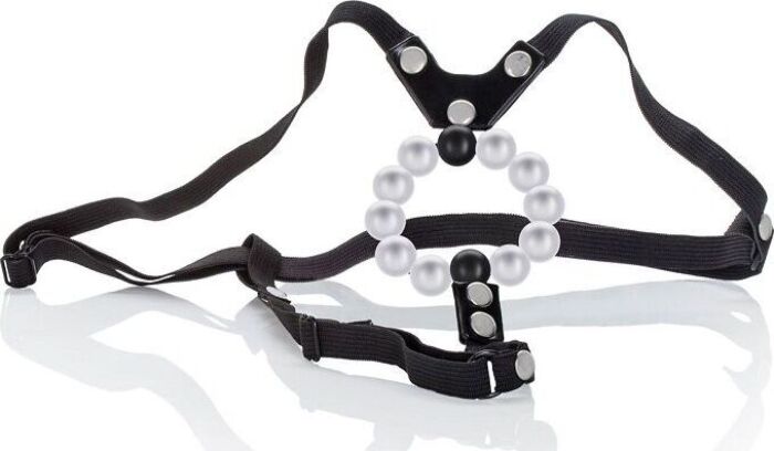 CALEXOTICS Lovers Couples Thong with Pleasure Pearls