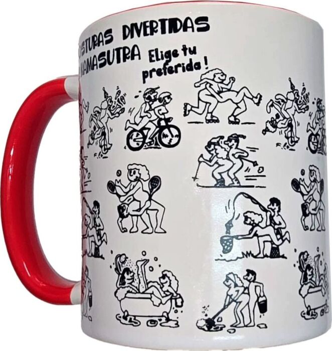 Kamasutra Mug Diablo Picante Fun Design
