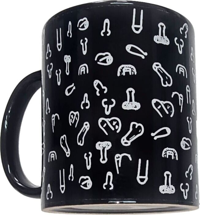 Mug Diablo Picante Black Penis 370ml | Fun Design