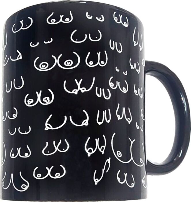 Mug Diablo Picante Black Tits 370ml - Fun Design