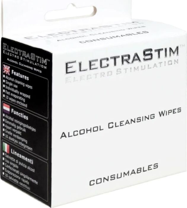 Hygienic Wipes ElectraStim 10 Pack - Travel Friendly