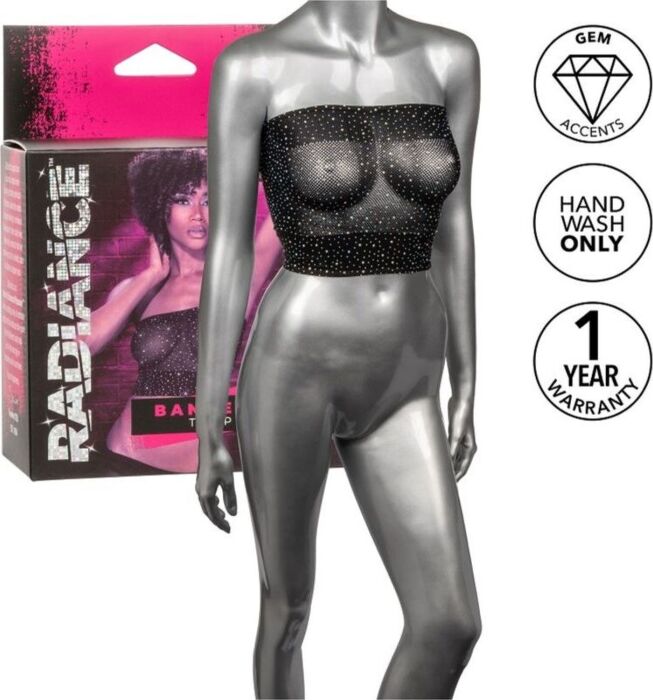 Bandeau Top CalExotics Radiance with Gem Details Bandeau Top CalExotics Radiance with Gem Details