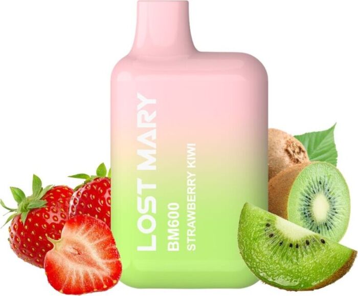 Vaper Lost Mary BM600 Strawberry Kiwi - Discreet Pleasure