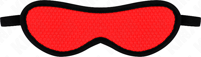 BDSM Mask KINK Red Crystal Covered Edge 20x7cm BDSM Mask KINK Red Crystal Covered Edge 20x7cm