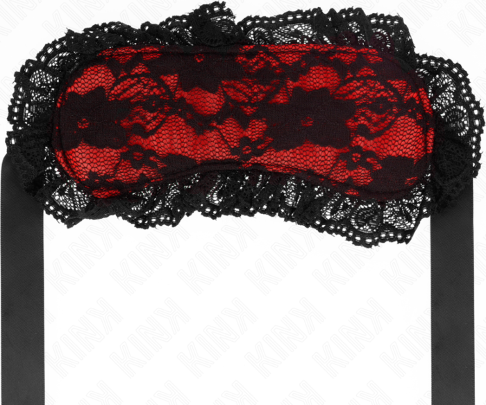 BDSM Mask KINK Masked Allure Lace Blindfold