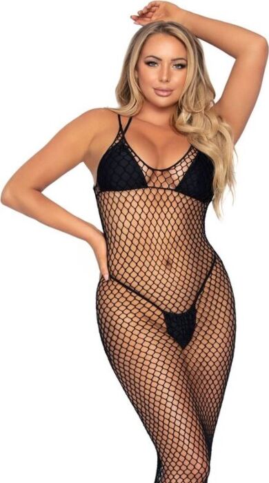 Maxi Dress Leg Avenue Open Back Black Sensual Maxi Dress Leg Avenue Open Back Black Sensual