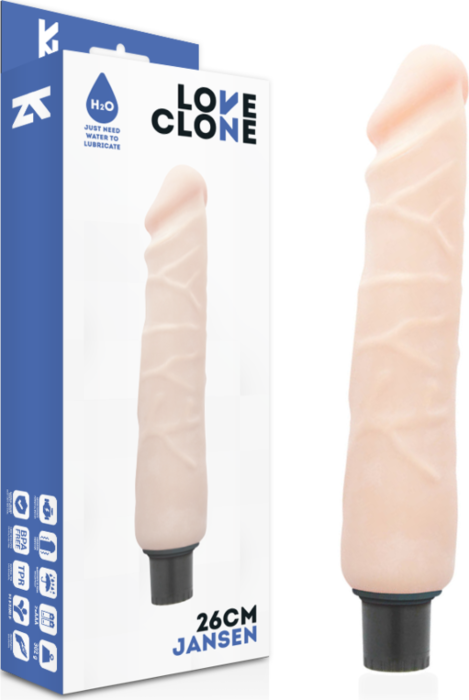 Self-lubricating Vibrator "GlideLove