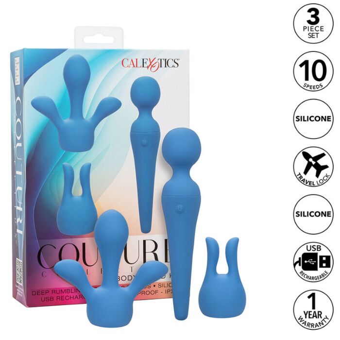 Wand Vibrator CalExotics Couture Kit 10 Vibes