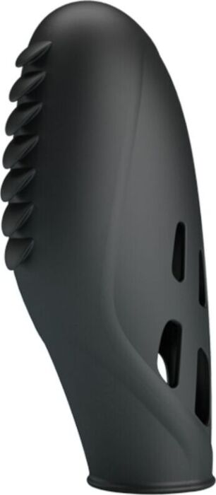 Finger Vibrator Pretty Love Gilo Silicone Black Finger Vibrator Pretty Love Gilo Silicone Black