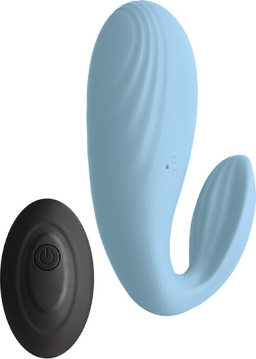 S Pleasures MEEVA Dual‑Motor Remote Vibrator