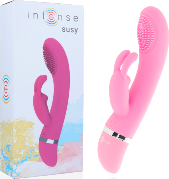 Intense Vibrating Suzy Pink Oscillating Vibrator Intense Vibrating Suzy Pink Oscillating Vibrator