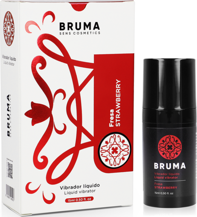 Liquid Vibrator Bruma Strawberry Flavour Travel Size