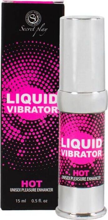 Liquid Vibrator Secretplay Hot Stimulator 15ml
