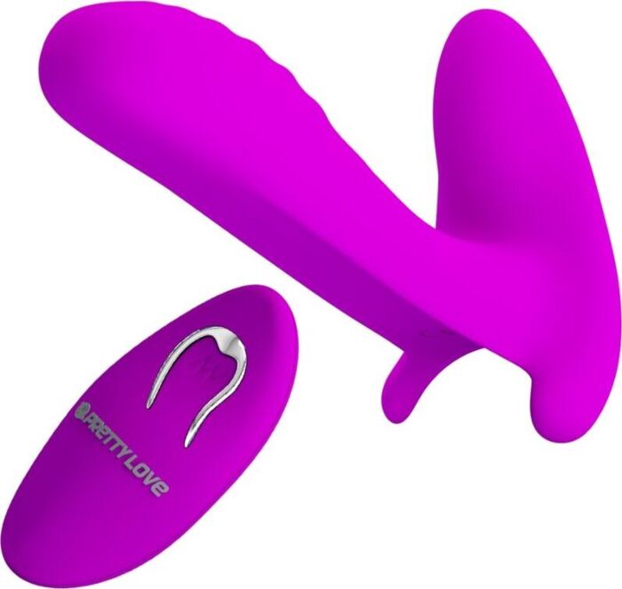 Vibrator Pretty Love BI-014850W Remote Control Purple Vibrator Pretty Love BI-014850W Remote Control Purple
