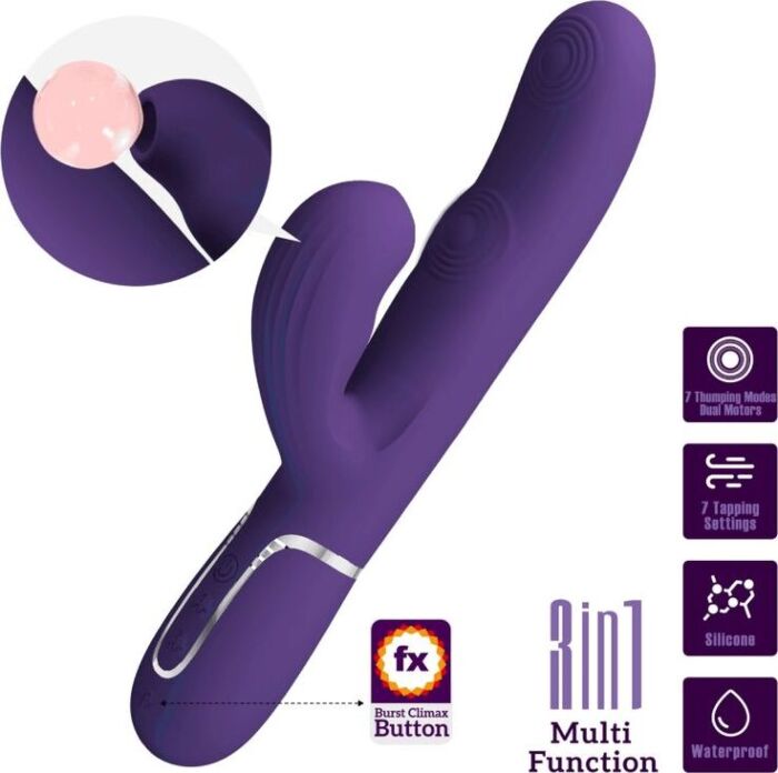 Vibrator Pretty Love Flirtation Perlita G-Spot 3-in-1