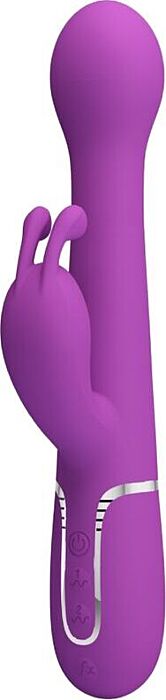 Rabbit Vibrator Pretty Love Dejon 3-in-1 Purple