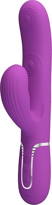 Rabbit Vibrator Pretty Love Perlita 3-in-1 Purple