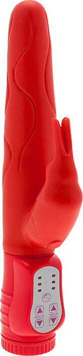 Pure Vibe Rotating Rabbit Vibrator with Dual Control