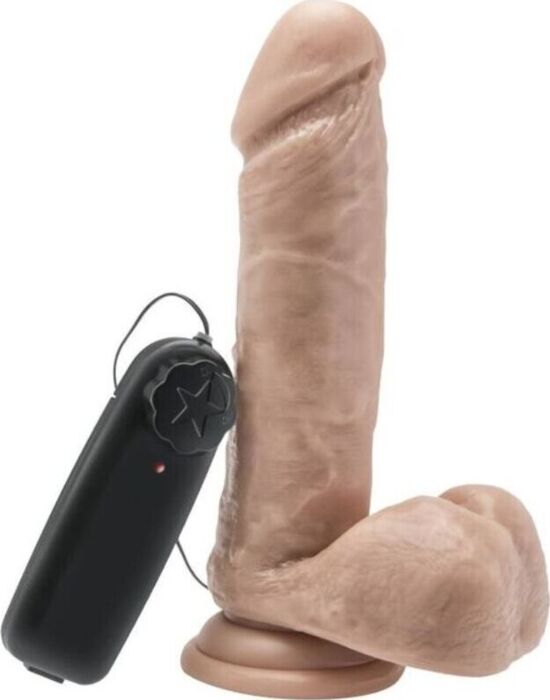 GET REAL 18cm Realistic Vibrator with Balls
