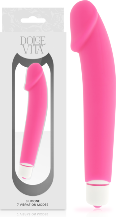 Seductive Pink Realistic Vibrator Seductive Pink Realistic Vibrator