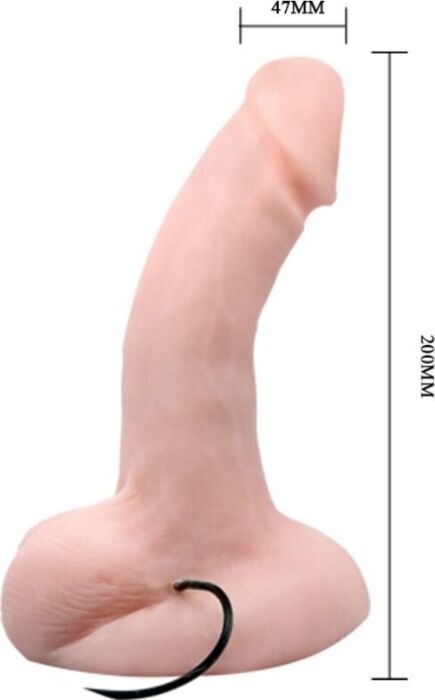 Realistic Dildo BAILE - Arbitrariness with Vibration and Rotation