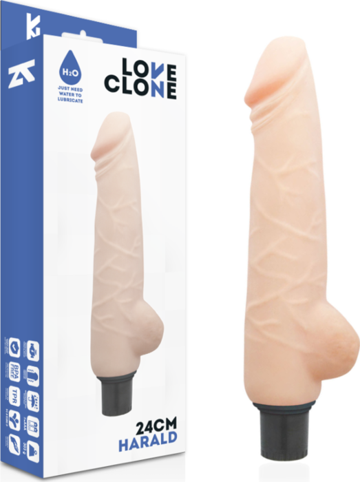 LOVECLONE Harald Realistic Vibrator with Self Lubrication