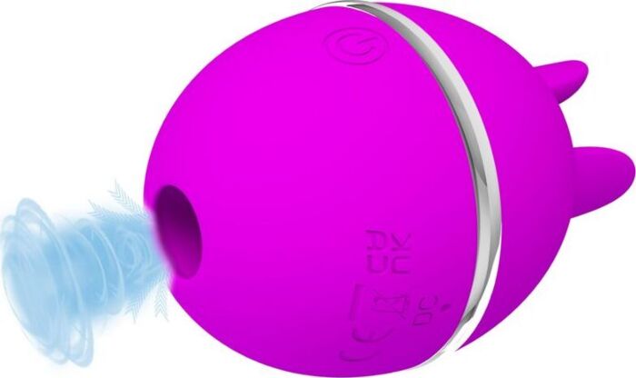 Purple Round Vibrator Gemini Ball Purple Round Vibrator Gemini Ball