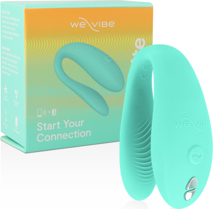 We-Vibe Sync Lite Clitoral Stimulator - Turquoise