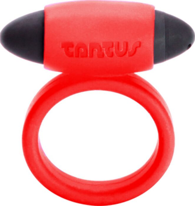Vibrating Super Soft Ring Red