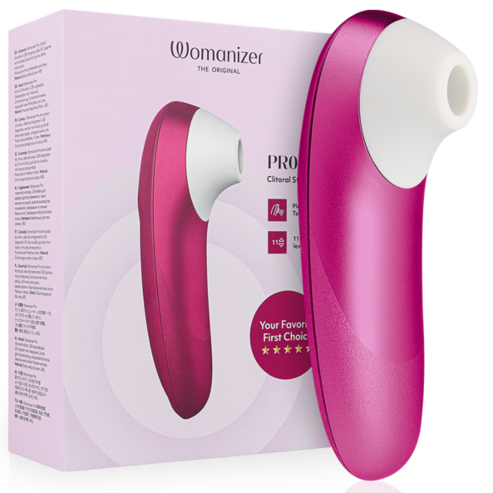 Clitoral Stimulator Womanizer Pro Vibrant with Air Pulse Technology Clitoral Stimulator Womanizer Pro Vibrant with Air Pulse Technology
