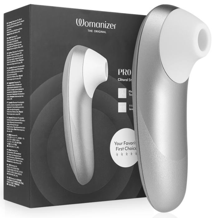 Clitoral Stimulator Womanizer Pro Vibrant with Air Pulse Technology Clitoral Stimulator Womanizer Pro Vibrant with Air Pulse Technology