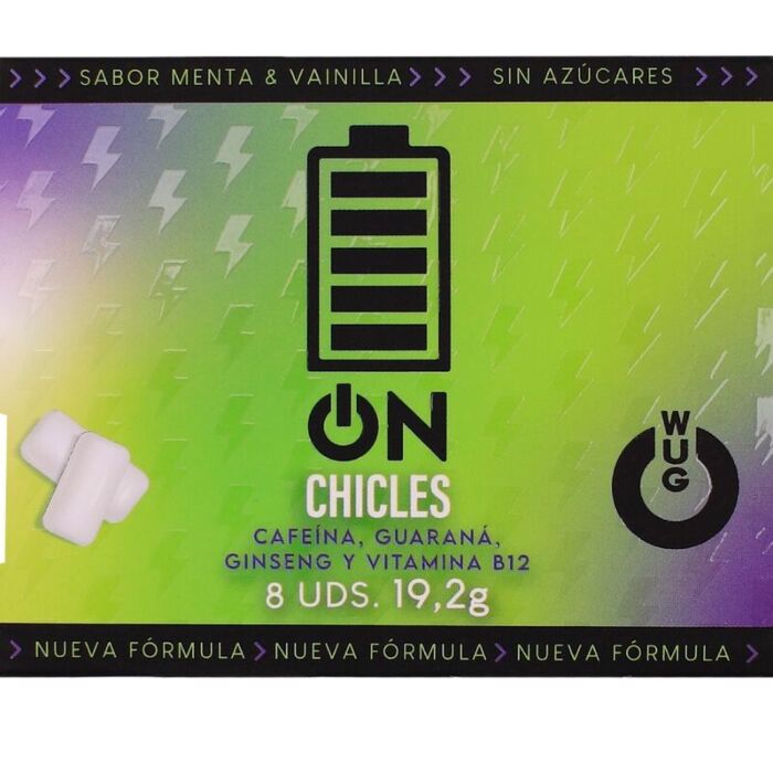 Functional Chewing Gum WUG GUM WUG ON Mint & Vanilla Functional Chewing Gum WUG GUM WUG ON Mint & Vanilla