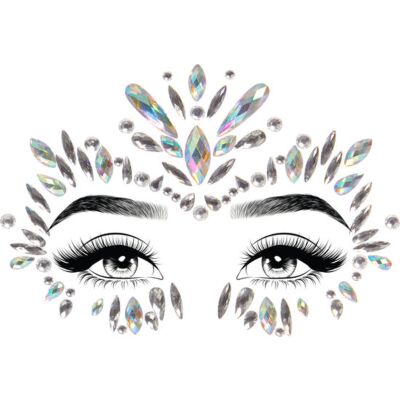 Iris self-adhesive face jewelry