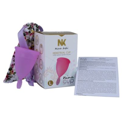 Nina Purple Size L Menstrual Cup