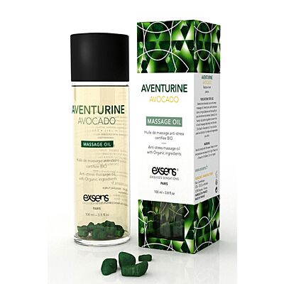 Exsens Anti Stress Aventurine Avocado Massage Oil
