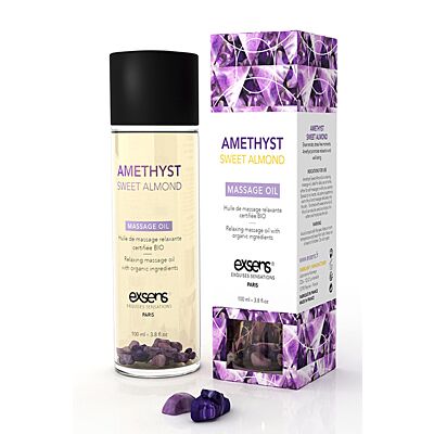Exsens Relaxing Amethyst Sweet Almond Massage Oil