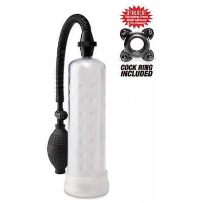 Erection Pump Pump Worx transparent silicone