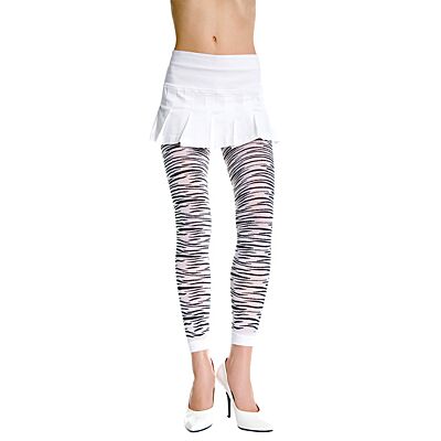 Tights Music Legs Zebra Print Pantyhose