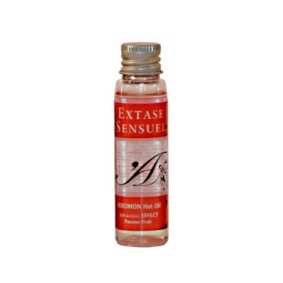 Extase sensual massage oil heat pheromones passion fruit 30 ml