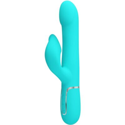 Rabbit Vibrator Pretty Love Flirtation Aqua Pearl