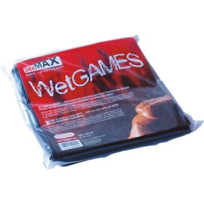Sexmax black plastic sheet