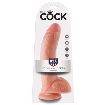 King Cock 9" Realistic Penis