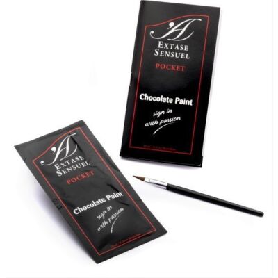 Extase sensual chocolate body paint 10ml attraction effect