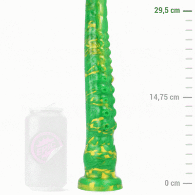 Dildo EPIC Hylos Green Glow - Exquisite Pleasure