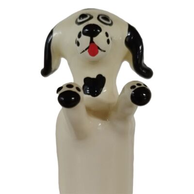 Condom CONDOMERIE Hand-Painted White Dog XL