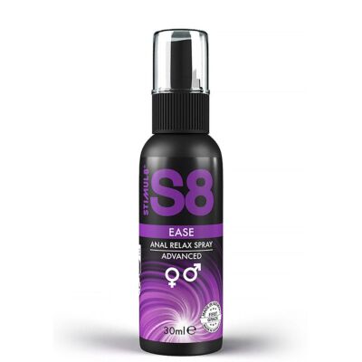 Anal Relaxant Spray STIMUL8 S8 Ease - Smooth Comfort